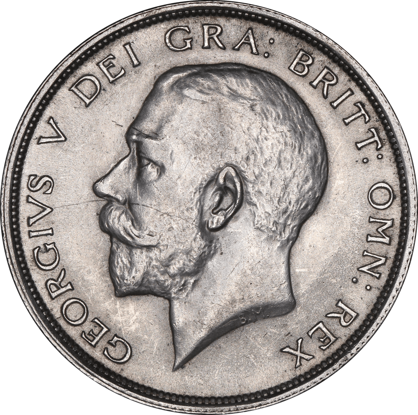1918 King George V Half Crown - EF - S.4011
