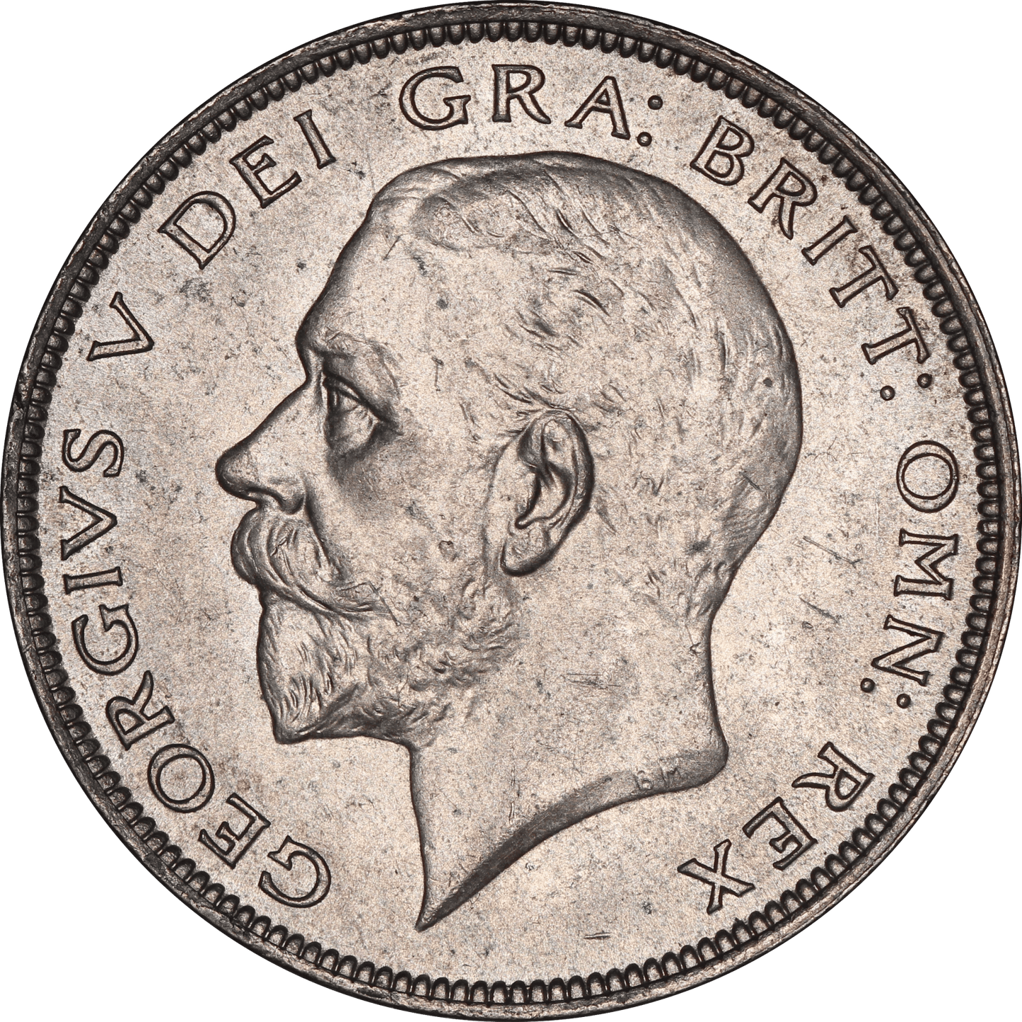 1928 King George V Half Crown - EF - S.4037