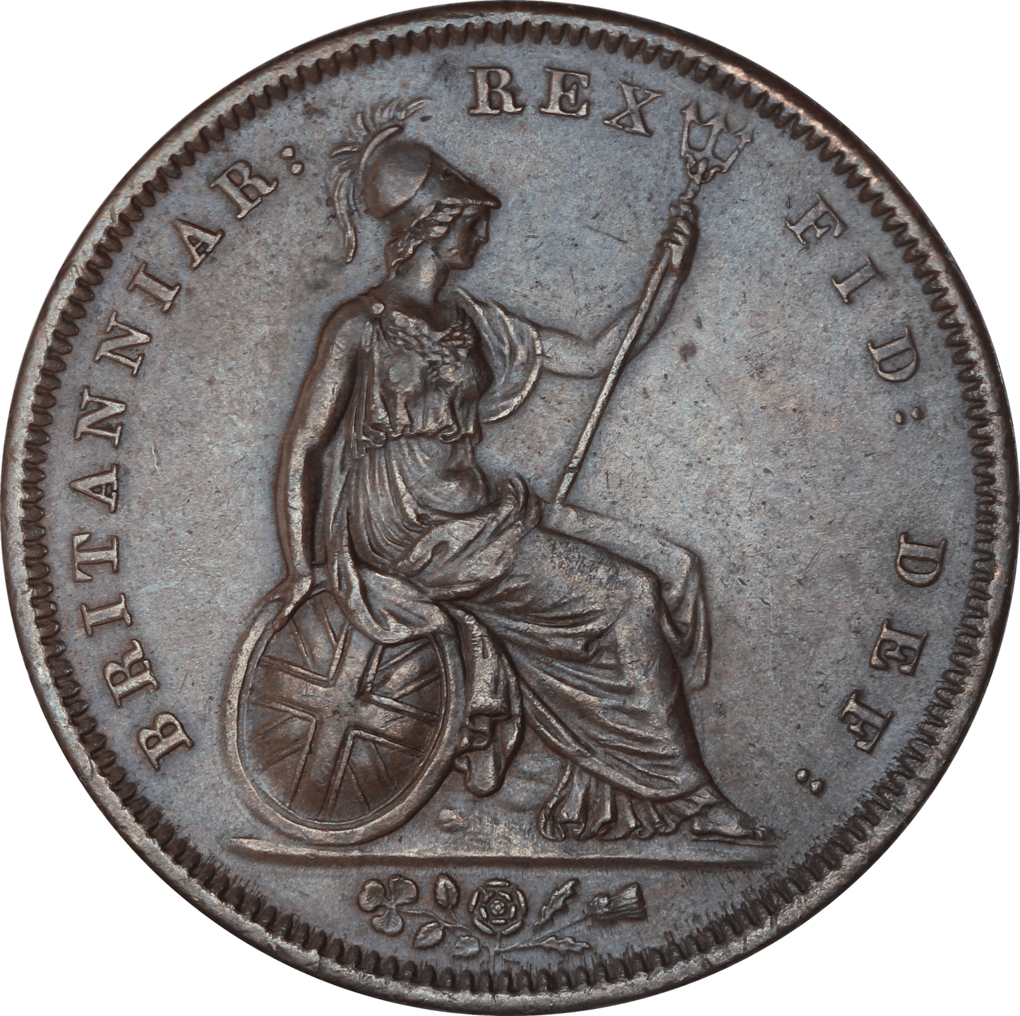 1826 King George IV Penny - EF - S.3823