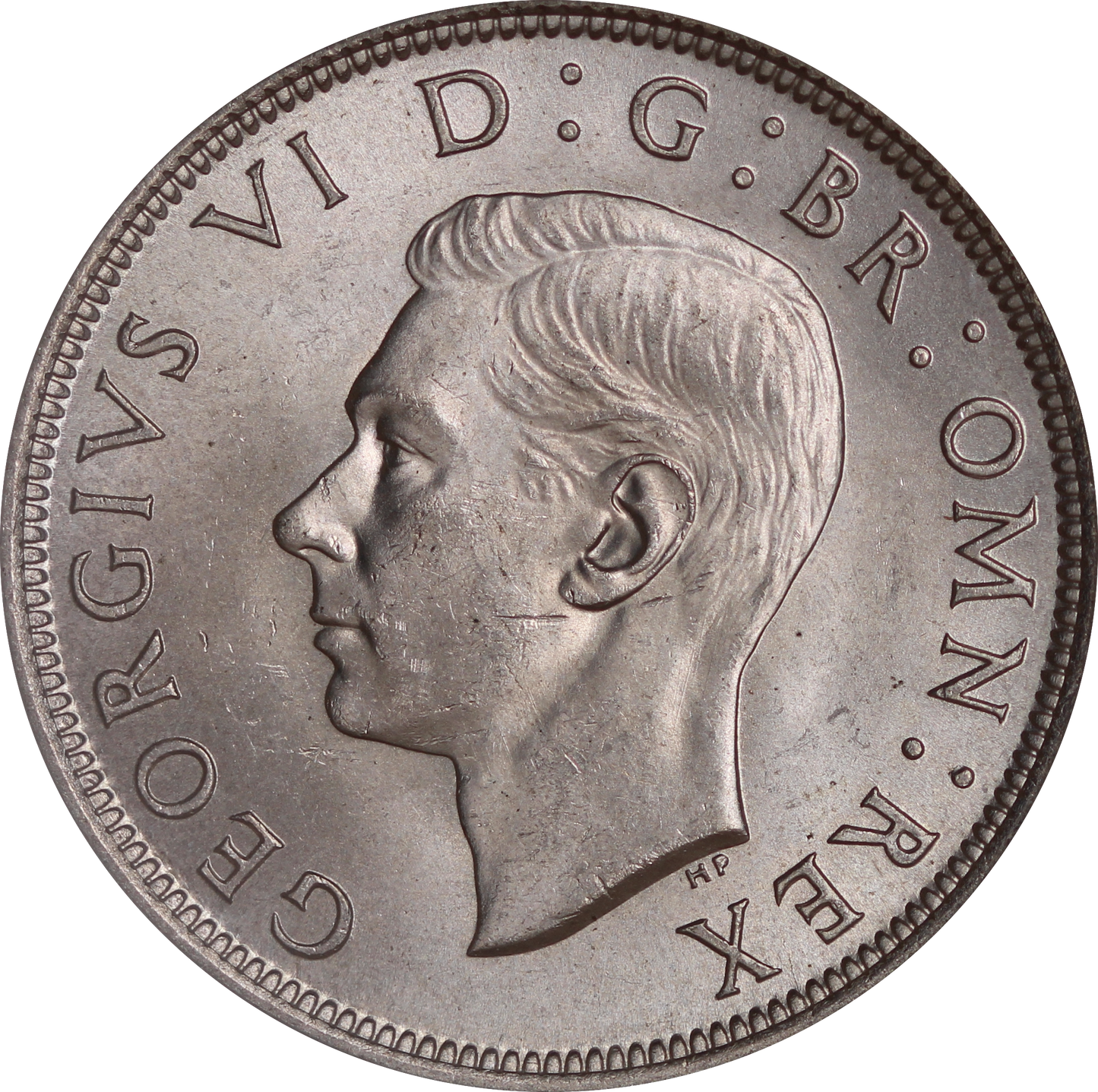1938 King George VI Halfcrown - CGS 82 - S.4080