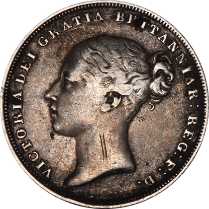 1838 Queen Victoria Shilling - VF - SPINK 3902