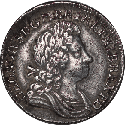 1720 King George I Shilling - VF - SPINK 3646