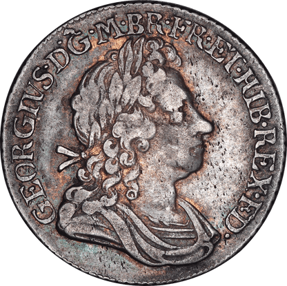 1720 King George I Large 0 Shilling - VF - SPINK 3646