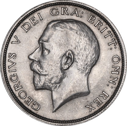 1918 King George V Half Crown - EF - S.4011