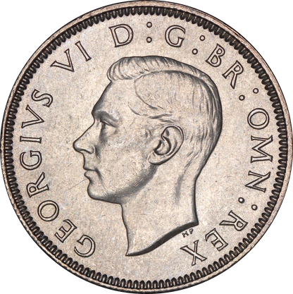 1946 King George VI Scottish Shilling - UNC - SPINK 4083