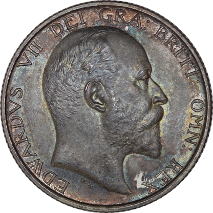 1902 King Edward VII Matte Proof Shilling - UNC - SPINK 3982