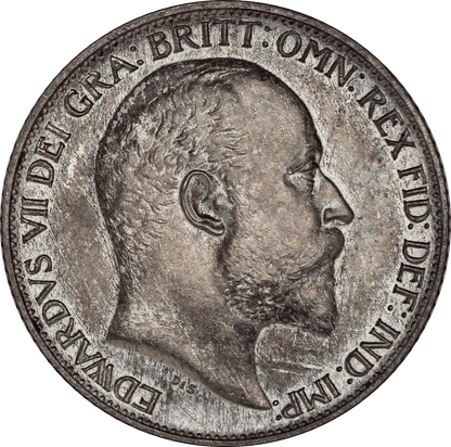 1902 King Edward VII Matte Proof Sixpence - UNC - S.3983