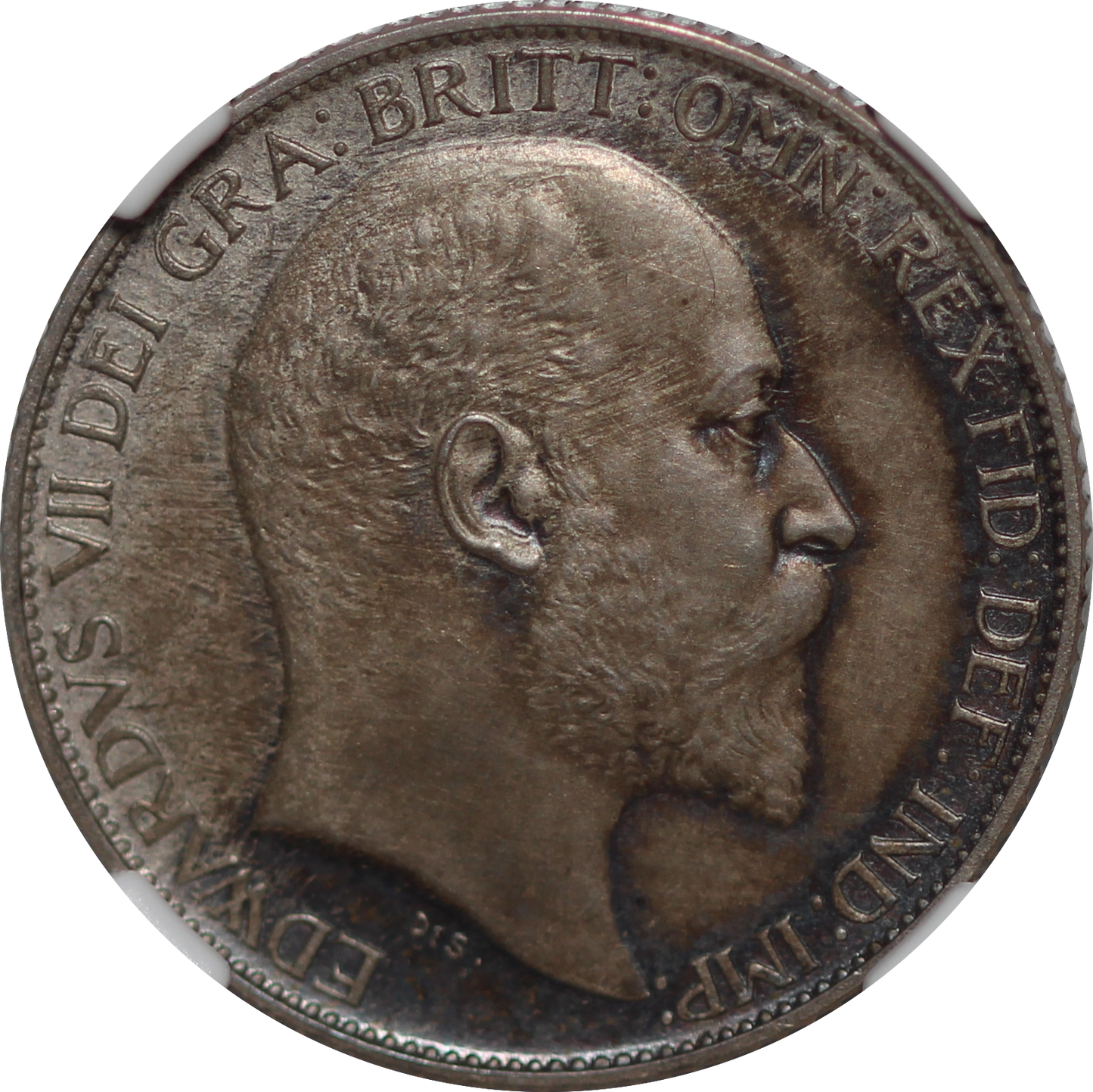 1902 King Edward VII Matte Proof Sixpence - NGC PF63 - SPINK 3983