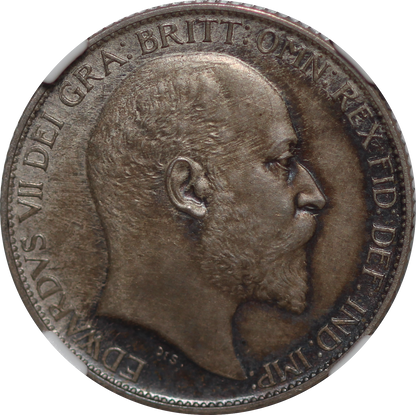 1902 King Edward VII Matte Proof Sixpence - NGC PF63 - SPINK 3983