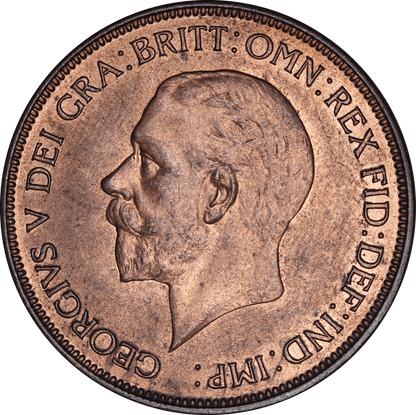 1935 King George V Penny Coin - UNC - S.4055