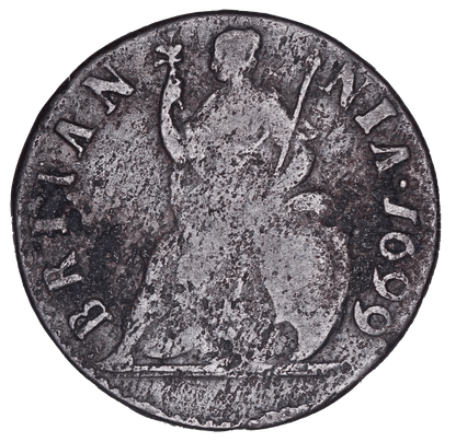 1699 King William III Farthing - F - S.3558