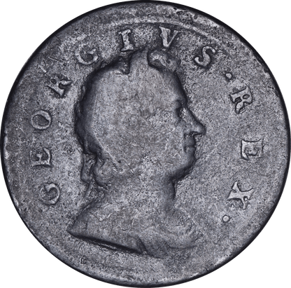 1722 King George I Halfpenny - F - SPINK 3660