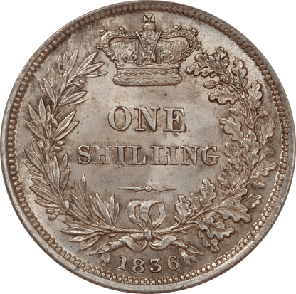 1836 King William IV Shilling - CGS 80 - S.3835