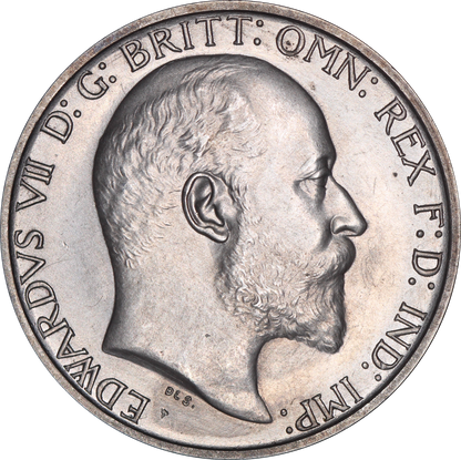 1902 King Edward VII Matte Proof Florin - UNC - S.3981